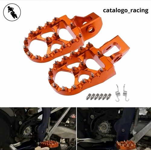 Pedane poggiapiedi ktm exc - pedane,
